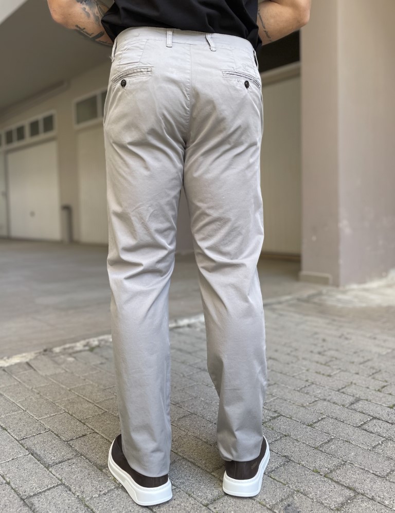 Ανδρικό γκρι παντελόνι καπαρντίνα Chinos BO2909G φωτογραφία